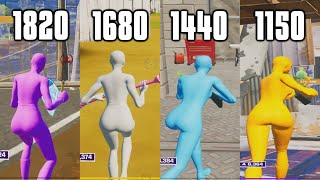 Comparing Every Stretched Resolution In Fortnite Which Is Best [upl. by Ynaffit142]