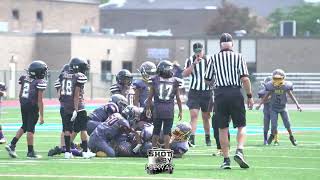 Mckeesport Little Tigers 18 Micd Up highlights [upl. by Ylrehs141]