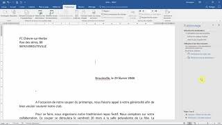 Comment réaliser un PUBLIPOSTAGE facilement  Cours WORD en français [upl. by Ymaj]