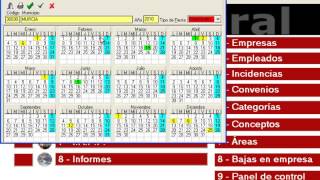 Formación NCS Laboral  Calendario [upl. by Atnod719]