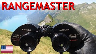 Bushnell Rangemaster 7x35 Fuji 1950s Version  Binoculars  Fernglas  бинокль  Brienzer Rothorn [upl. by Akirej]