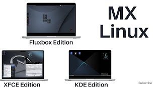 MX Linux 23  First Look of XFCE KDE amp Fluxbox Edition [upl. by Merideth]