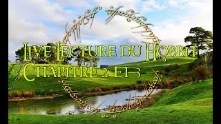 Live lecture du Hobbit de J R R Tolkien  Suite Chapitre 2 et 3 [upl. by Oigile]