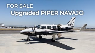 41 1980 Piper Navajo For Sale  Upgraded by Lock and Key [upl. by Sirdna215]