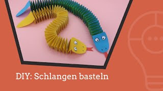 DIY eine Schlange basteln [upl. by Grey]