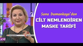 Suna Dumankayadan cildi nemlendiren maske tarifi [upl. by Anilatsyrc]