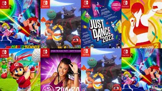 Top 7 Best EXERCISE GAMES on Nintendo Switch [upl. by Enneles895]