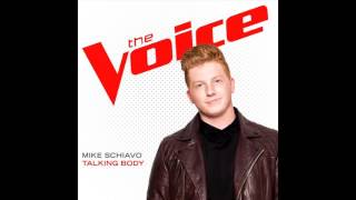 Mike Schiavo Talking Body Studio Version The Voice 10 [upl. by Kassie273]