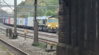 Trains at Tamworth 311024 [upl. by Yleoj]