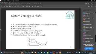 System Verilog Introduction amp Basics Part 5 [upl. by Anairol]