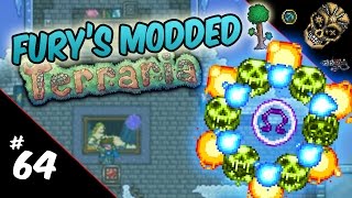 Furys Modded Terraria  64 Applied Energistics amp Ragnarok [upl. by Ellehcit465]