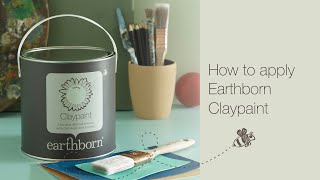 How to apply Earthborn Claypaint [upl. by Llehcnom612]