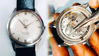 Hmt Janata watch service watch watchservice watchrestoration [upl. by Ayahc]