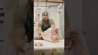 NEW YOUTUBE VIDEO “How to Butcher a Lamb Using Only Traditional Tools” shorts beardedbutcher [upl. by Seavir]