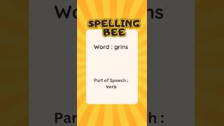 Spelling Bee Words for Kids  Fun and Easy Spelling Practice spellingbee wordoftheday phonicsfun [upl. by Jarnagin]