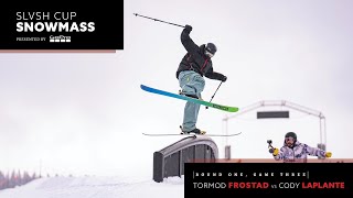 Slvsh Cup Snowmass Presented by GoPro — Game 3 Tormod Frostad vs Cody LaPlante  X Games [upl. by Toulon]