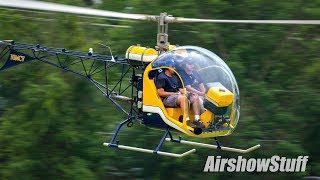 Ultralight Field  Helicopters and Autogyros  EAA AirVenture Oshkosh 2017 [upl. by Reyam434]