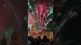 Celebración del Grito de Independencia en Zacatecas ¡Viva Mexico🇲🇽🤠❤️ [upl. by Ylrebmik]