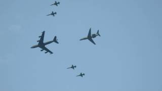 SG50 NDP Preview 2015  Aerial Flypast 4of7 HD [upl. by Inohs]