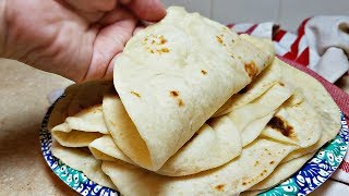 Soft Flour Tortillas Recipe  Tortillas de Harina  How to make tortillas from Scratch [upl. by Andrea]