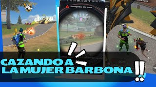 cazando a la mujer barbona tóxica del lobby•le di hasta para llevar• 😈🤪 freefire garenafreefire [upl. by Neerhtak]