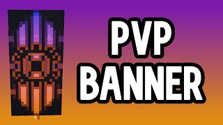 MINECRAFT PVP CAPE BANNER DESIGN TUTORIAL [upl. by Ynnavoeg]