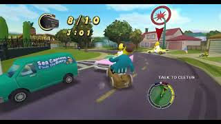 Playing more of the Simpsons hit and run randomizer [upl. by Evelyn]