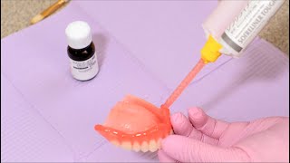 Full Chairside Denture Reline Procedure using SOFRELINER TOUGH® [upl. by Brooks]