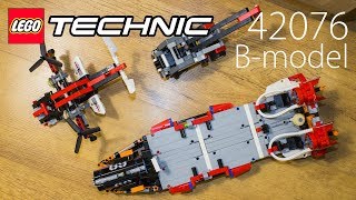 Lego Technic 42076 Bmodel Jet Boat Реактивный катер Новинка 2018 Обзор [upl. by Erine248]