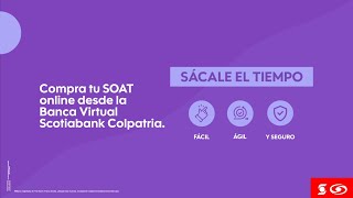 Compra tu SOAT desde la Banca Virtual [upl. by Desberg]