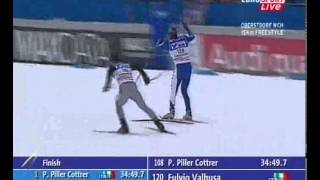 World Ski Championship 2005 Oberstdorf Mens 15K Freestyle part 2 [upl. by Lyn]