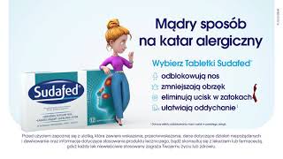 Męczący katar alergiczny i ucisk z zatokach Wybierz Sudafed® tabletki [upl. by Sulecram]