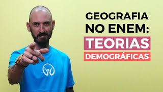 Geografia no Enem Teorias Demográficas  Brasil Escola [upl. by Erb863]