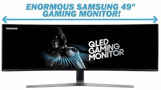 49quot CHG90 QLED Gaming Monitor [upl. by Coppins]