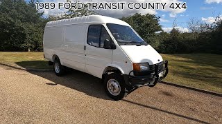 1989 FORD TRANSIT COUNTY 4X4 [upl. by Nywra517]