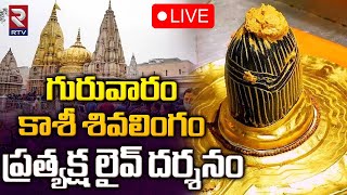 కాశీ శివలింగం లైవ్‌ దర్శనం🔴LIVE  Kashi Vishwanath Temple  Darshan and Saptarishi Aarti  Pooja TV [upl. by Rozamond606]