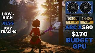 Fortnite On A Budget GPU  170 Intel ARC A580 8GB  Intel XeSS Low  Epic  1080P  1440P Benchmark [upl. by Luapleahcim]