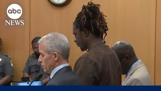 LIVE Rapper Young Thug accepts plea deal in Georgia RICO case [upl. by Eiromem]