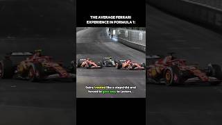 The Average Ferrari Experience Hits For Carlos Sainz in Formula 1  f1 scuderiaferrari racing [upl. by Nils]