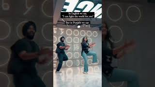 bhangra on inch zora randhawa song viral short [upl. by Gide]