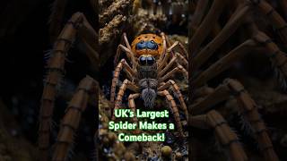 UKs Largest Spider Makes a Comeback [upl. by Aeriela974]