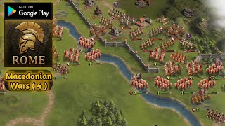 44 Achaean War  Chapter 4 Macedonian Krieg  Grand War Rome Strategy Games [upl. by Suertemed346]