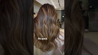 Balayage hair colour terending viralhair hairtranfermation youtubeshorts haircolor beauty [upl. by Goddart]