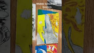 Middle School 2023drawing youtubeshorts art [upl. by Pownall]