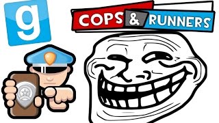 Garrys Mod COPS AND RUNNERS  TROLLING THE WARDEN 6  W Wade Bob amp Markiplier [upl. by Aizek]