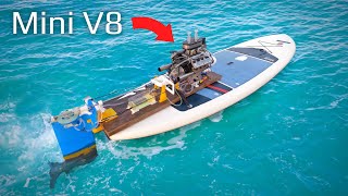 I Put a V8 Engine On My PaddleBoard [upl. by Jacqui]