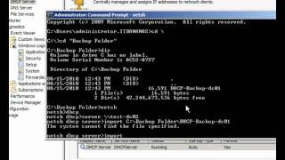 6 Upgrade to 2008 R2 Domain  Migrating DHCP to Windows 2008 R2 [upl. by Drareg]