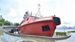 ALEXANDER GRANTHAM FIREBOAT HONG KONG GALLERY [upl. by Yleik]