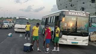 Rwanda National Team arrive for training at Uyo [upl. by Terina]