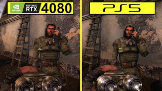 STALKER Shadow of Chornobyl Remastered vs Original Graphics Comparison  PC RTX 4080 vs PS5 [upl. by Greer]